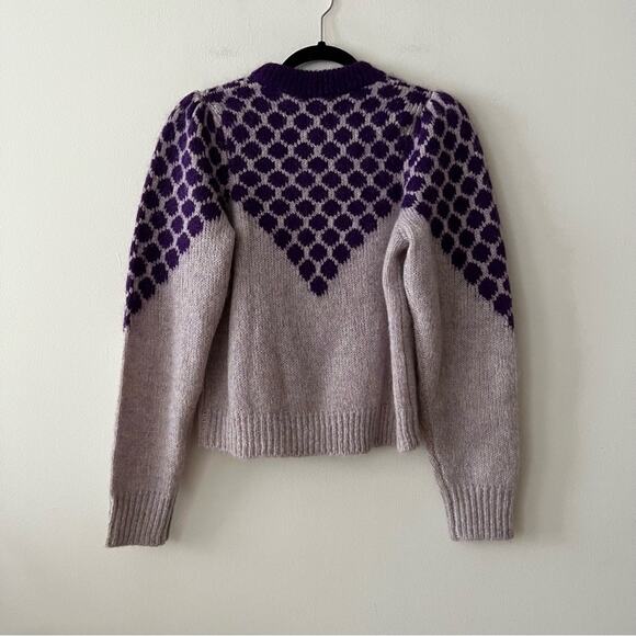 Isabel Marant Jaden Sweater in Ultra Violet - Picture 5 of 7
